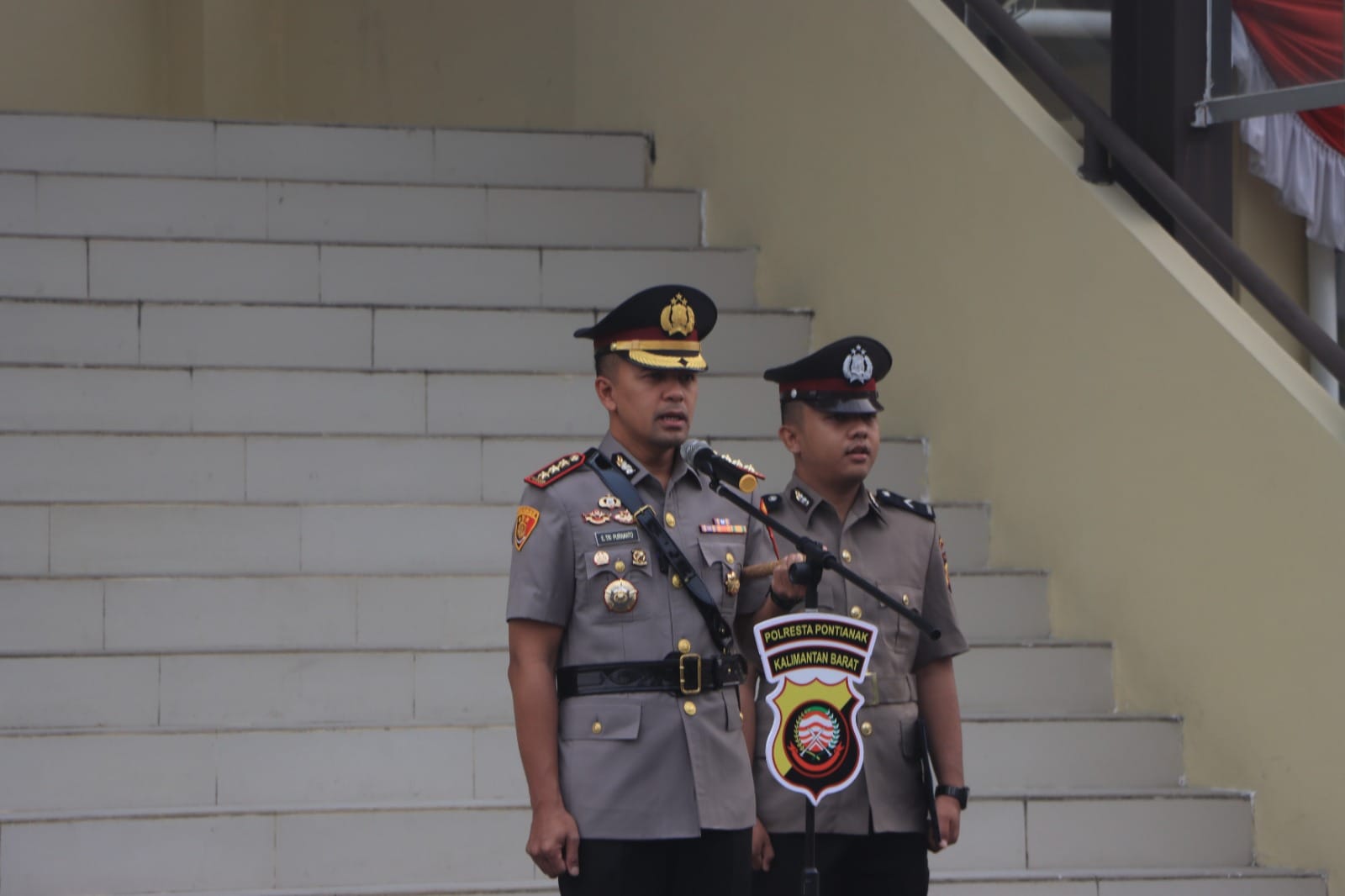 Peringati Hari Juang Polri 2026, Polresta Pontianak Gelar Upacara