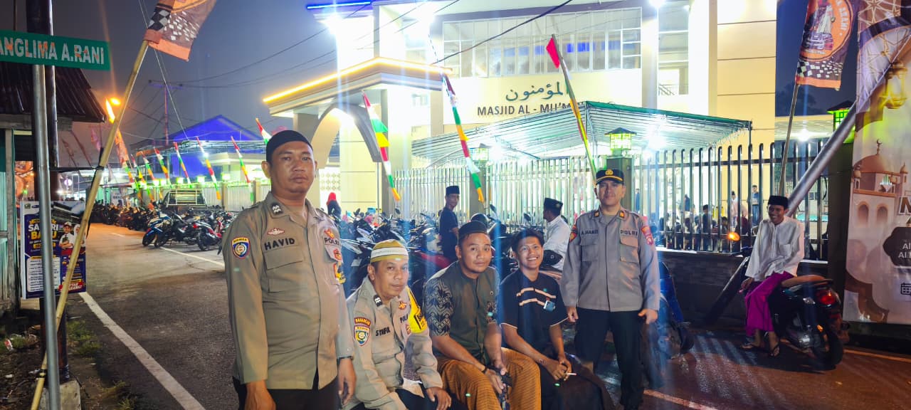 Polsek Pontianak Timur Kawal Peringatan Maulid Nabi Muhammad SAW agar Berlangsung Aman