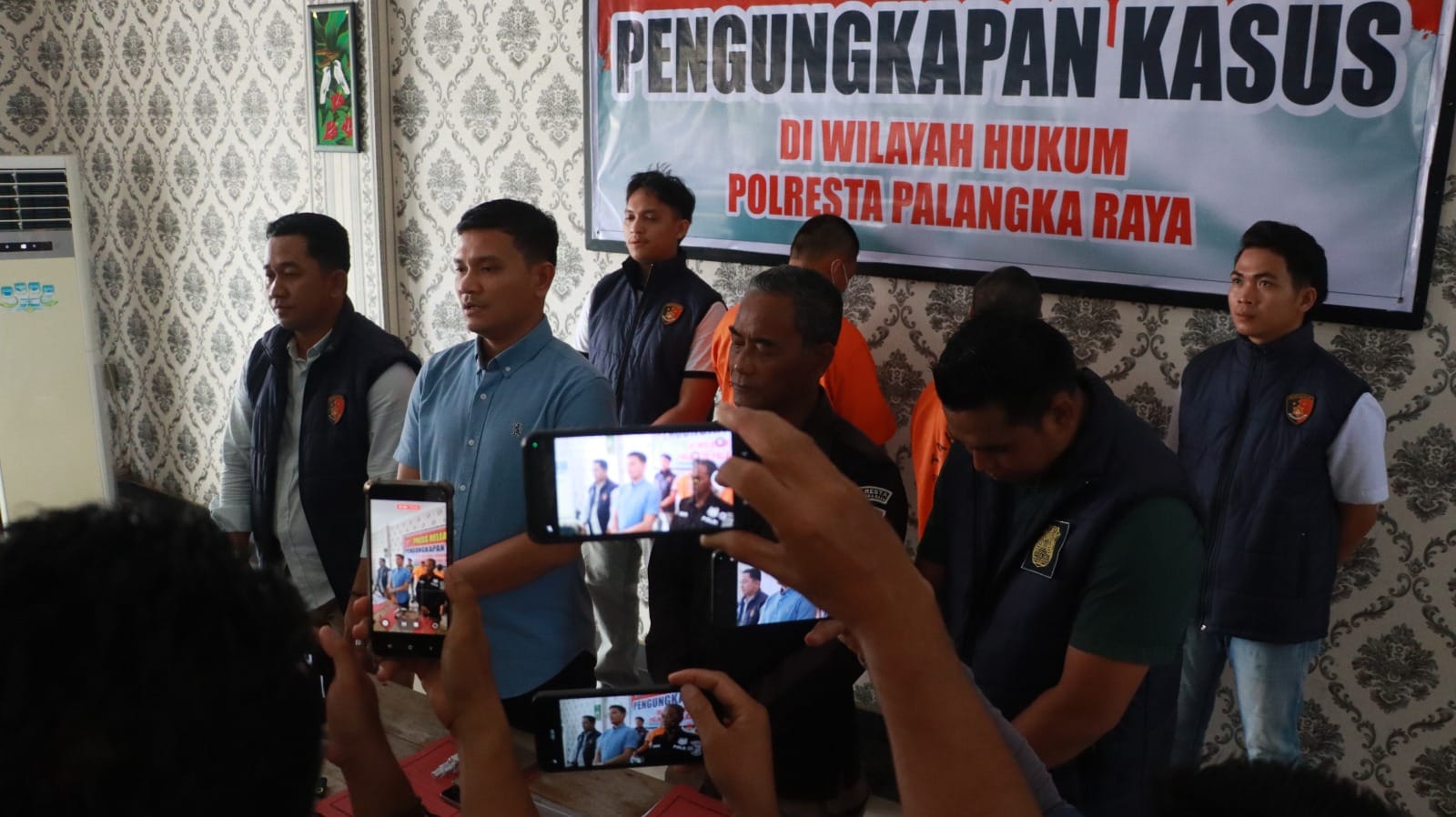 Polda Kalteng Amankan Dua Pelaku Pembakaran Lahan di Palangka Raya, Terancam 9 Tahun Penjara
