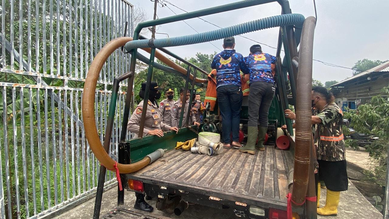 Cegah Karhutla Meluas, Kapolsek Pontianak Selatan Cek Kesiapan Personel dan Posko Terpadu