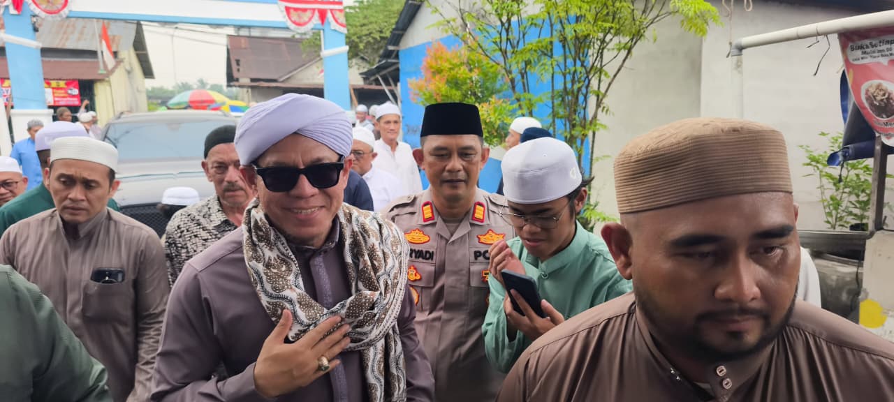 Jalin Silaturahmi, Kapolsek Pontianak Timur Hadiri Maulid Nabi Muhammad SAW