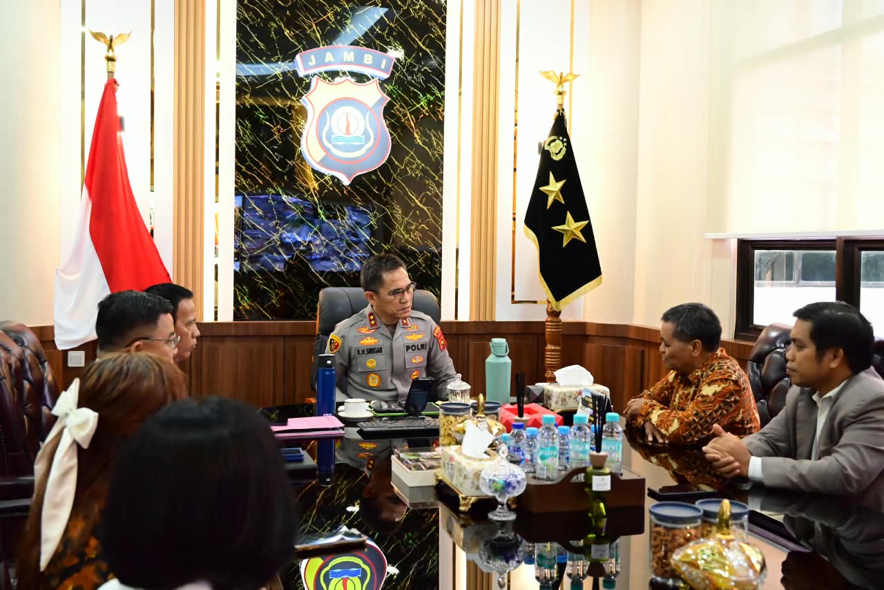 Perkuat Sinergi, Kapolda Jambi Terima Audiensi Pengurus Terpilih BAMAG LKK Indonesia