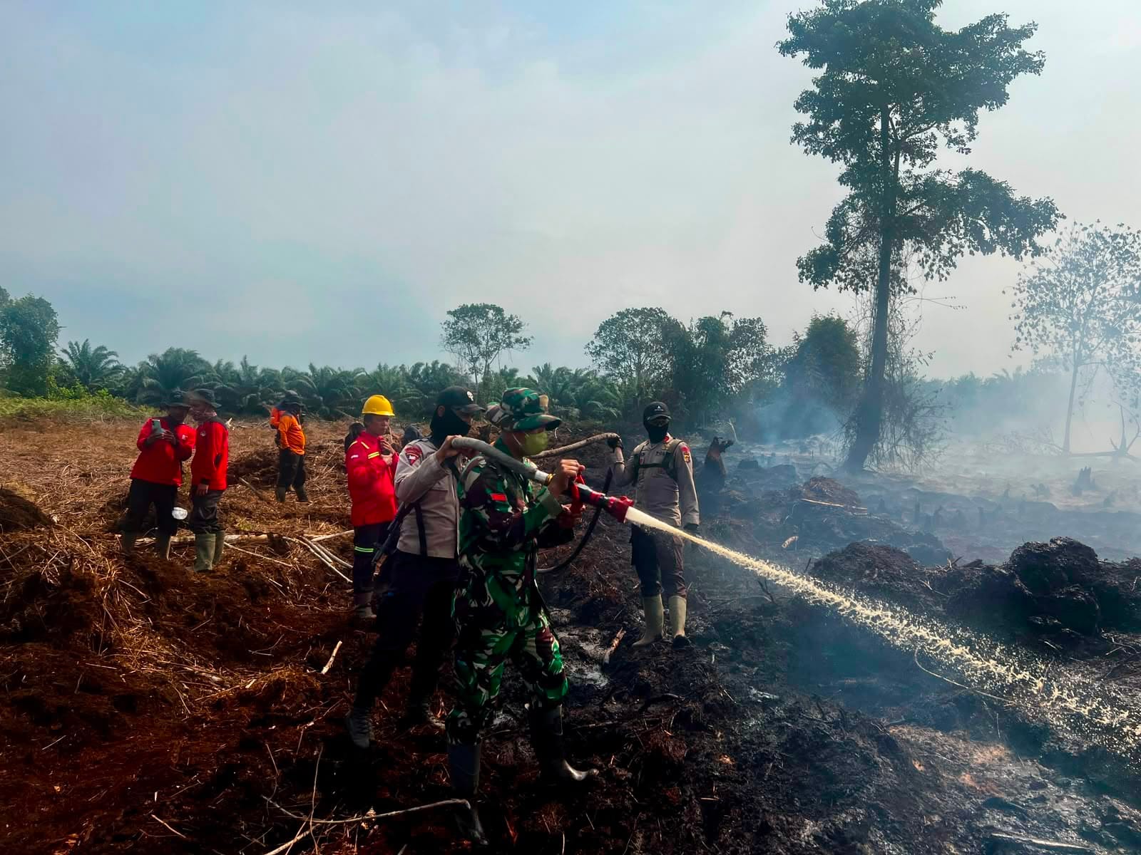 Polda Jambi dan Sinergi Lintas Instansi Intensifkan Patroli serta Pendinginan Cegah Karhutla