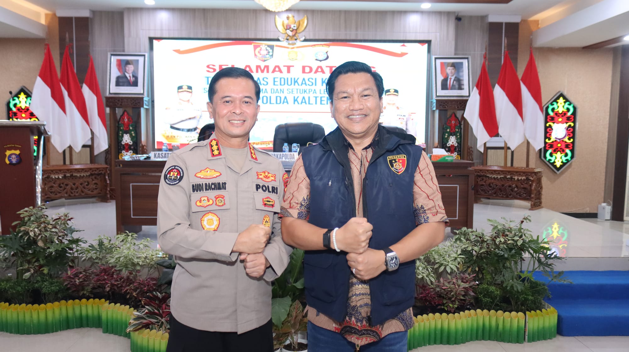 Dukung Penanganan Karhutla, 48 Personel BKO Lemdiklat Polri Bergabung dengan Polda Kalteng