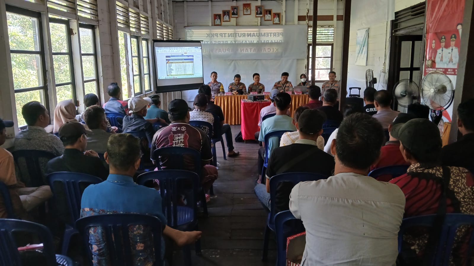 Cegah Karhutla, Siswa PTIK dan SESPIMA Polda Kalteng Ajak Warga Kapuas Hilir Jaga Lingkungan