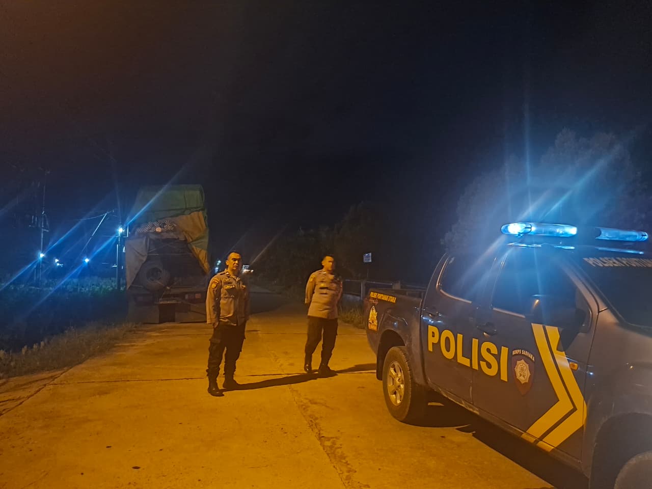 Antisipasi Aksi Balap Liar Personel Enggang Polsek Pontianak Utara Stasioner Disejumlah Lokasi Rawan Kamtibmas