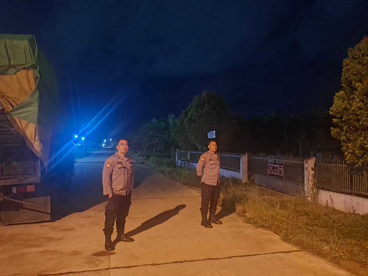 Antisipasi Aksi Balap Liar Personel Enggang Polsek Pontianak Utara Stasioner Disejumlah Lokasi Rawan Kamtibmas