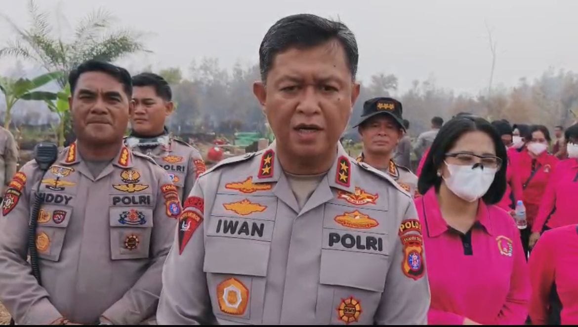 Tanggulangi Karhutla, Polda Kalteng Intensifkan Penanganan Disertai Penegakan Hukum