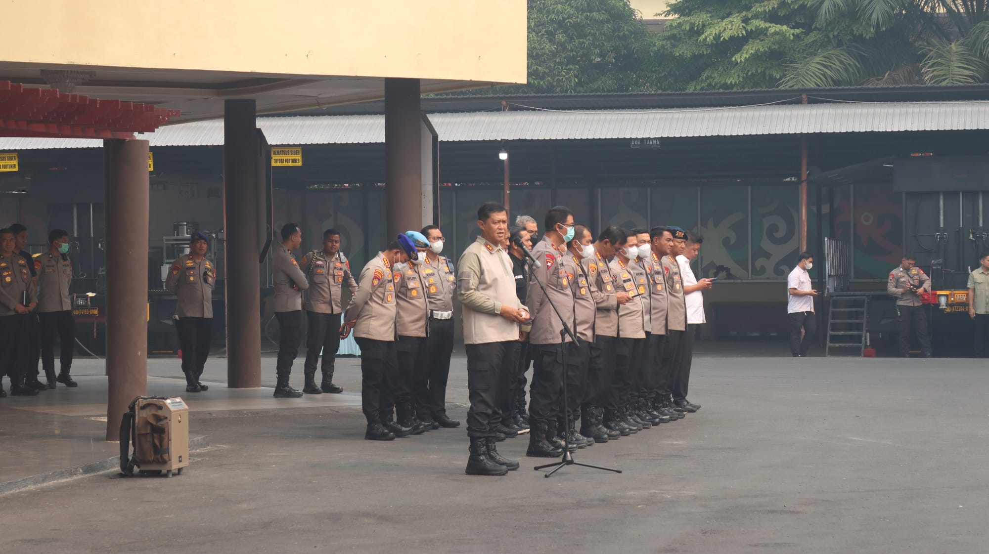 Perkuat Kemitraan, Kapolda Kalteng Terima Audiensi Pewarna