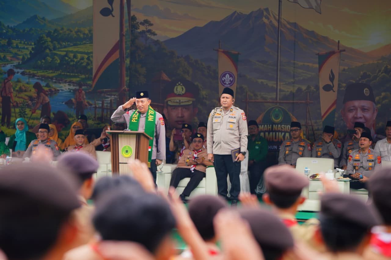 Kapolri: Kakak Kapolri Dulu Juga Pramuka