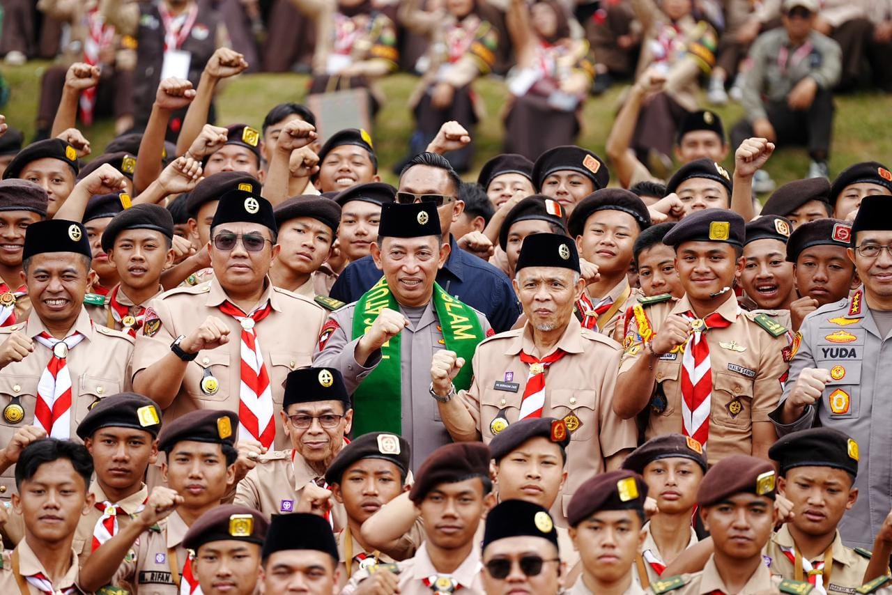 Kapolri Ceritakan Pengalamannya sebagai Anggota Pramuka