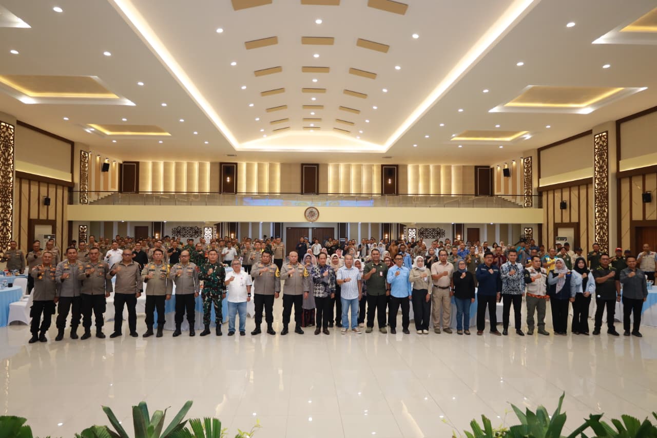 Perkuat Penanganan Karhutla, Polda Kalsel Gelar Rakor Bersama Wamenko Pangan RI