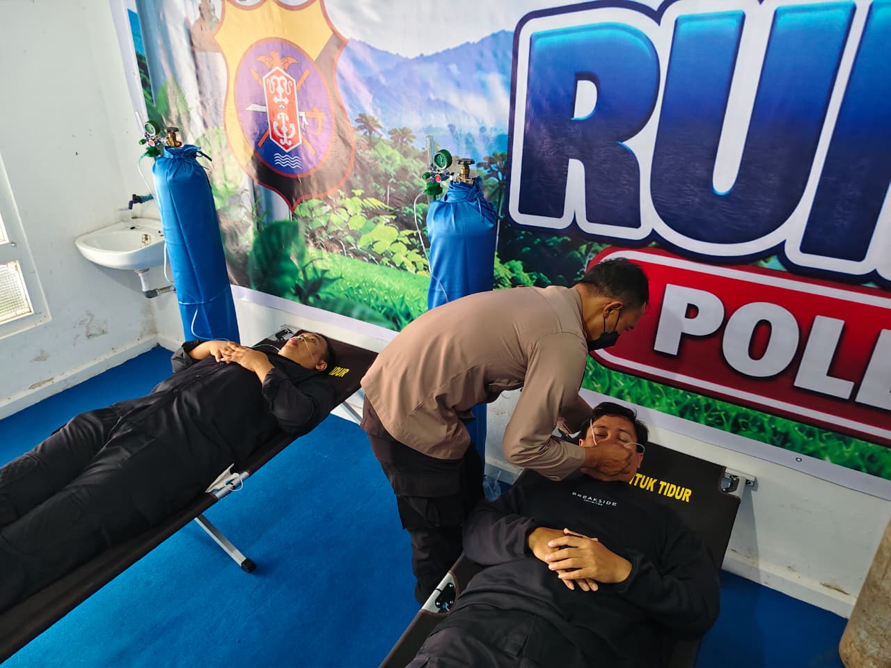 Polda Kalteng Siapkan Rumah Oksigen Gratis untuk Personel dan Masyarakat Terdampak Kabut Asap