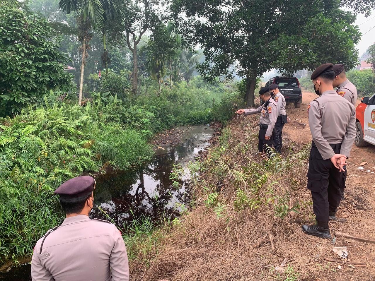 Cegah Karhutla dan Kabut Asap, Polresta Pontianak Gencarkan Patroli dan Sosialisasi