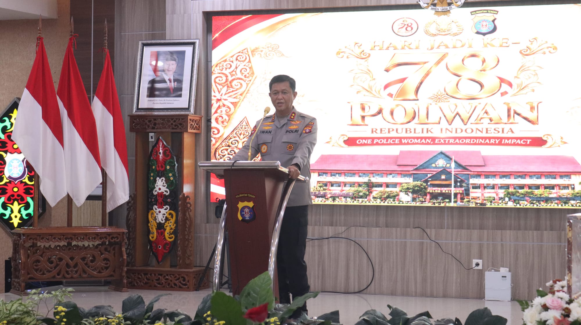Syukuran HUT ke-78 Polwan RI di Polda Kalteng, Kapolda: Jadilah Polwan yang Tegas, Profesional, Penuh Empati dan Humanis