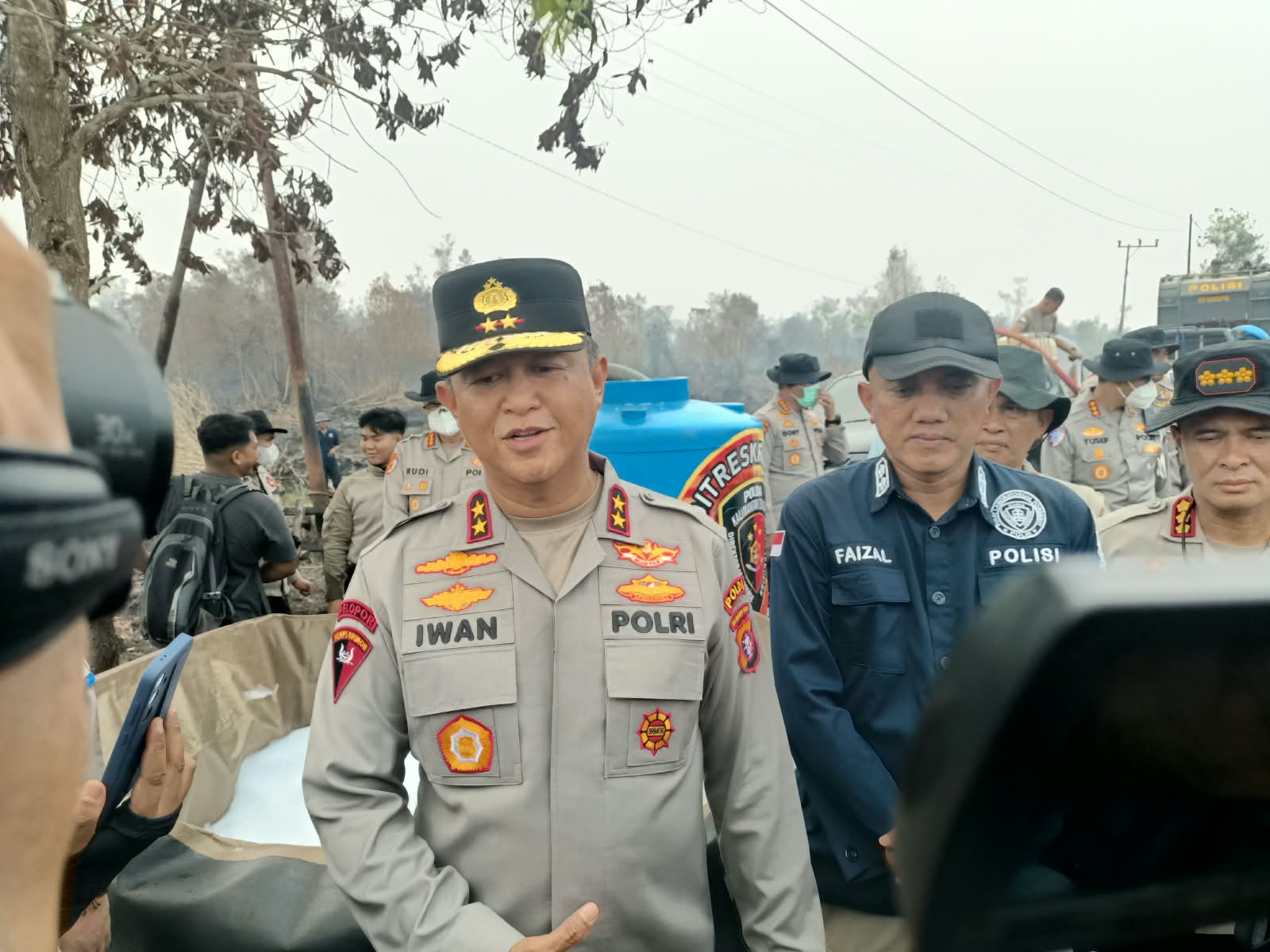 Kasus Karhutla di Kalteng, Kapolda: 25 Tersangka Berhasil Diamankan dan 1 Korporasi di Kotim Naik ke Tahap Penyidikan