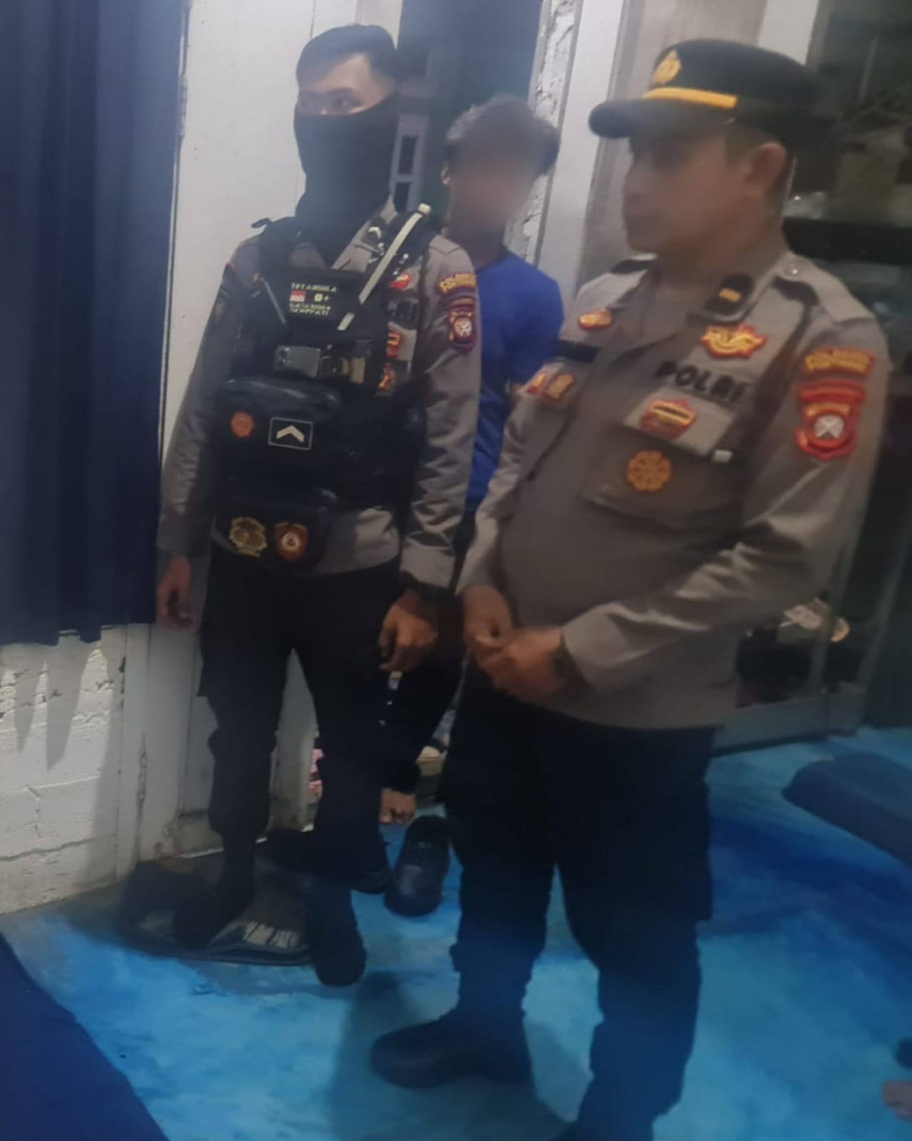 Patroli Enggang Selatan Respons Keributan Warga di Jalan Imam Bonjol.