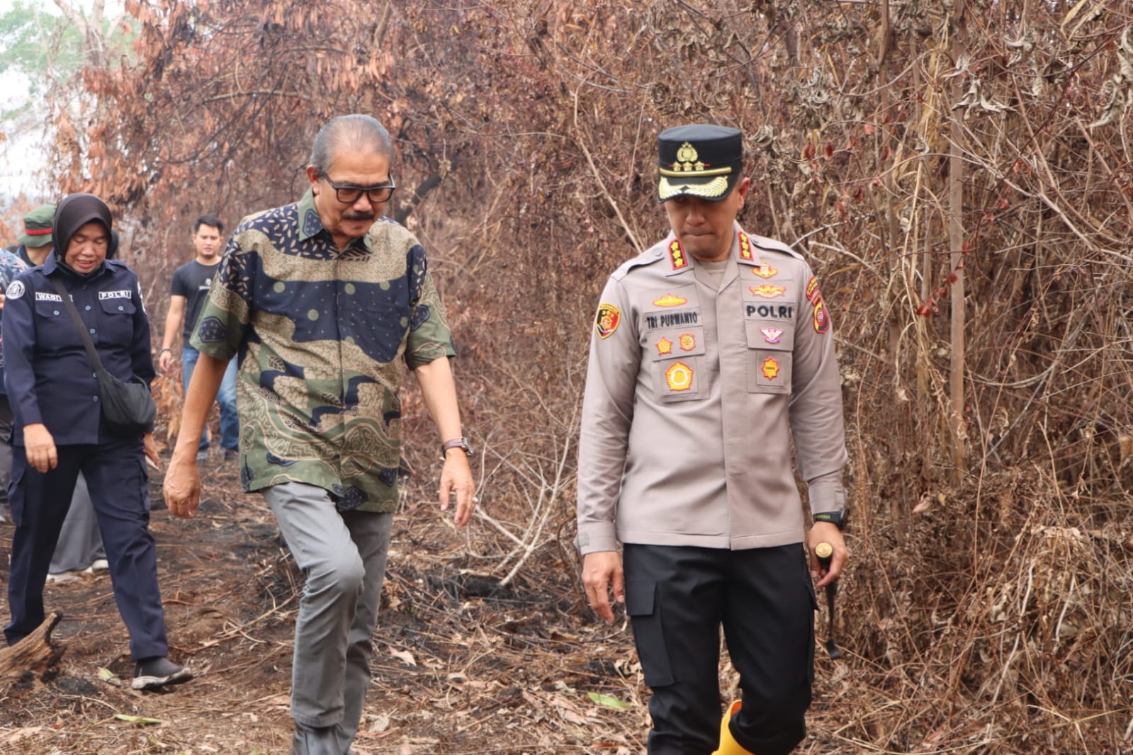 Polresta Pontianak Bersama KIPP Resmikan Sumur Bor, sinergi untuk cegah karhutla selamatkan masyarakat
