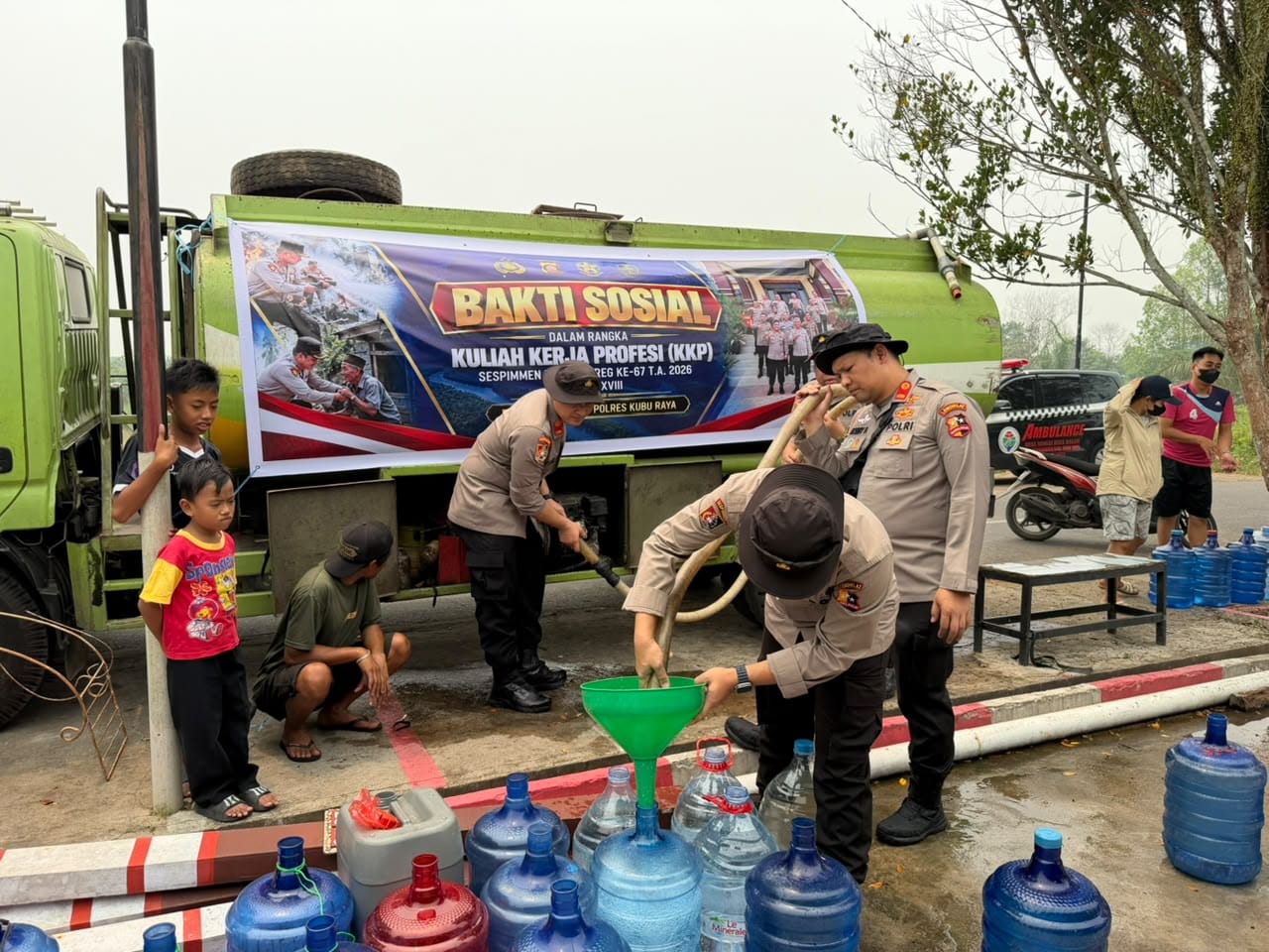 Serdik Sespimmen Polri Kaji Karhutla dan Krisis Air Bersih, Dorong Solusi Berbasis Kondisi Lapangan