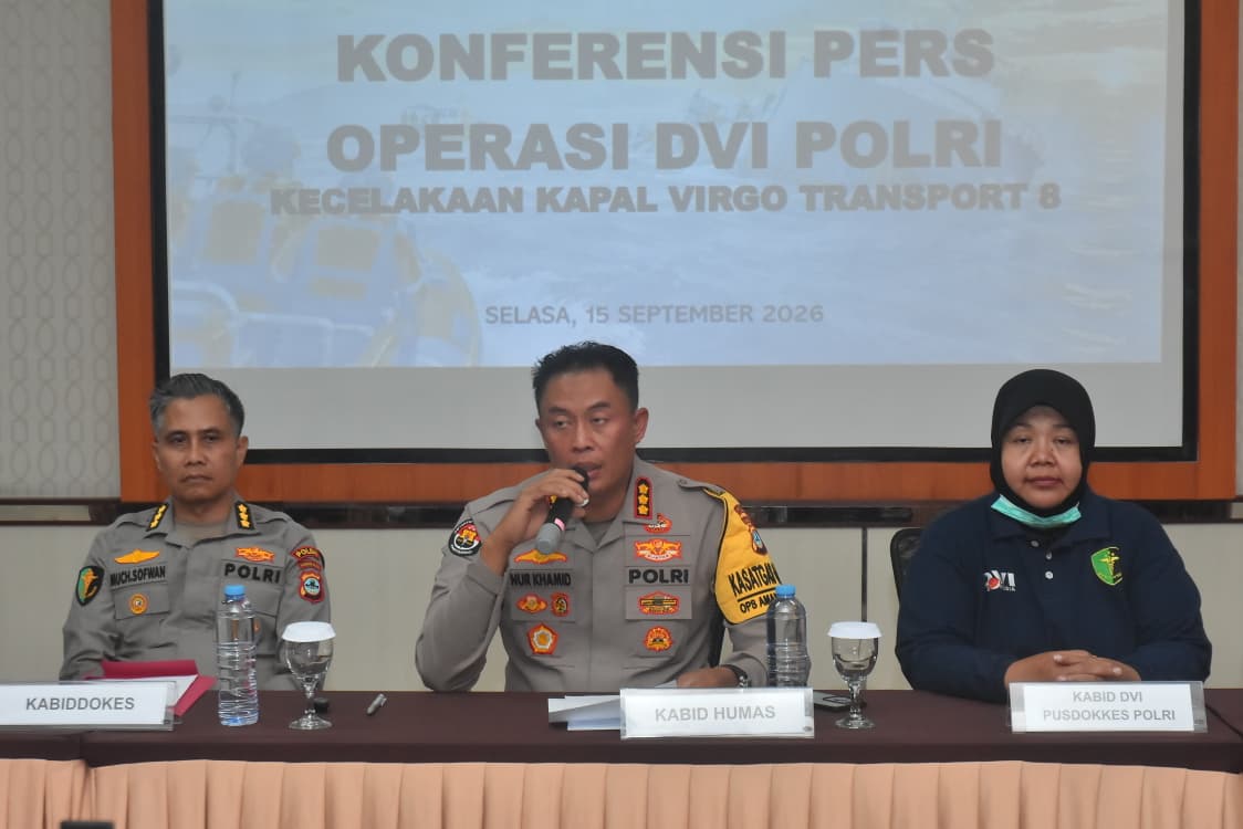 Enam Korban Kecelakaan KM Virgo Transport 8 Berhasil Diidentifikasi Tim DVI Polda Kalsel