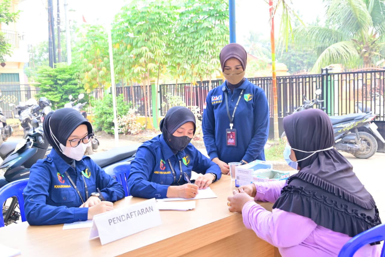 Warga Kasang Pudak Nikmati Layanan Kesehatan Gratis melalui Bakti Kesehatan Presisi Polri