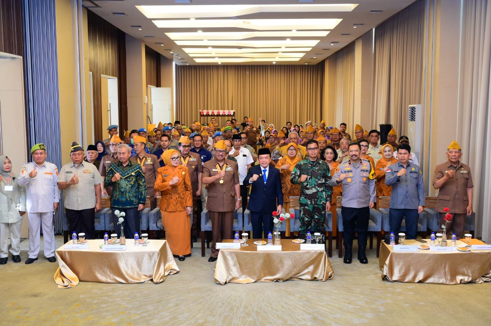 Musda LVRI Provinsi Jambi Digelar, Polda Jambi Dorong Pewarisan Nilai Juang ’45