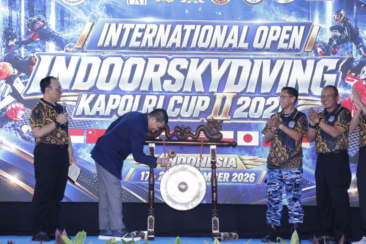 Kapolri Cup II Jadi Momentum, Wakapolri Dorong Indoor Skydiving Indonesia Mendunia