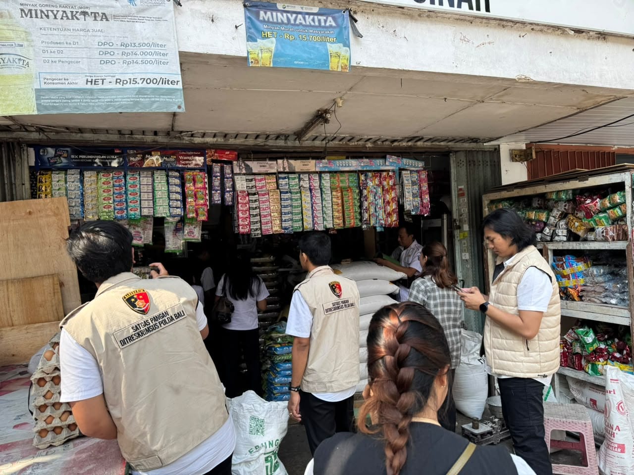 Satgas Pangan Polda Bali Pastikan Stok Beras Aman, Harga Jadi Perhatian