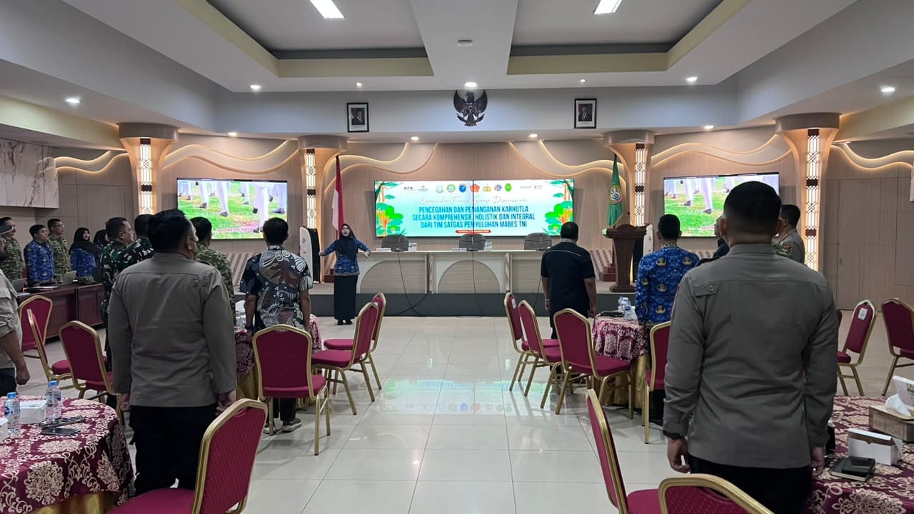 Kapolresta Pontianak Jadi Narasumber FGD, Perkuat Sinergi Pencegahan dan Penanganan Karhutla