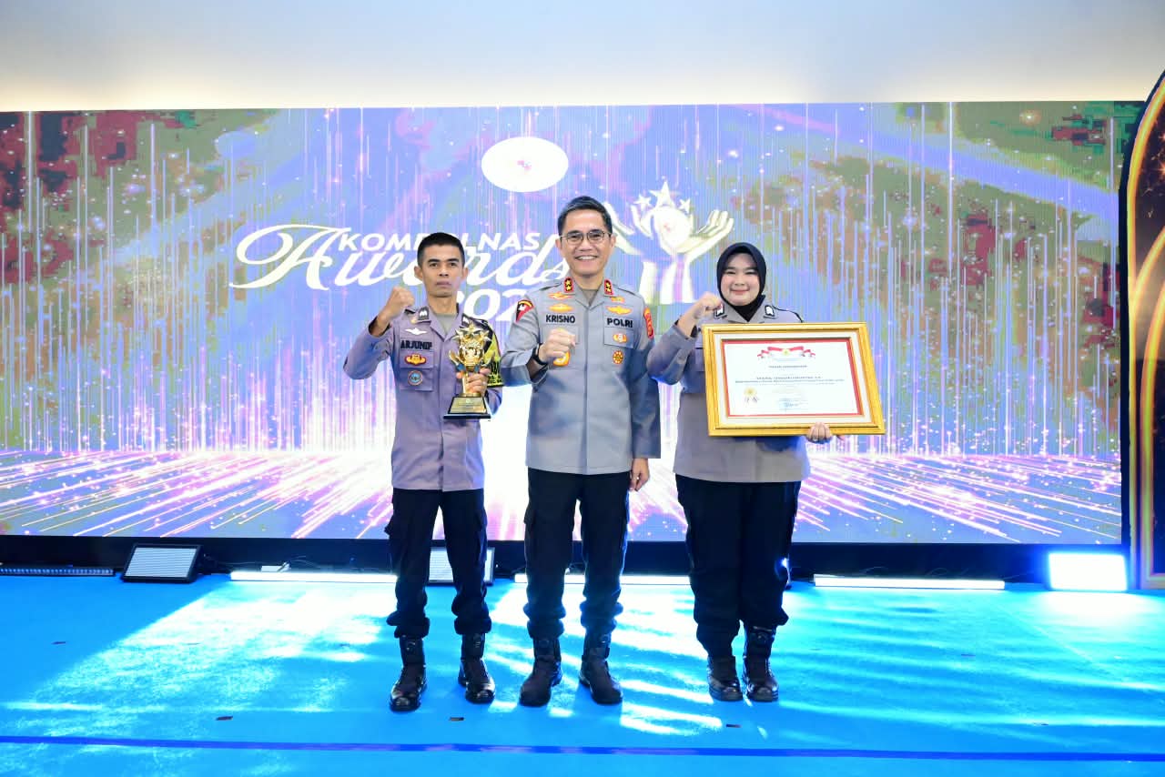 Dua Personel Polda Jambi Raih Kompolnas Awards 2026 Kategori Peace