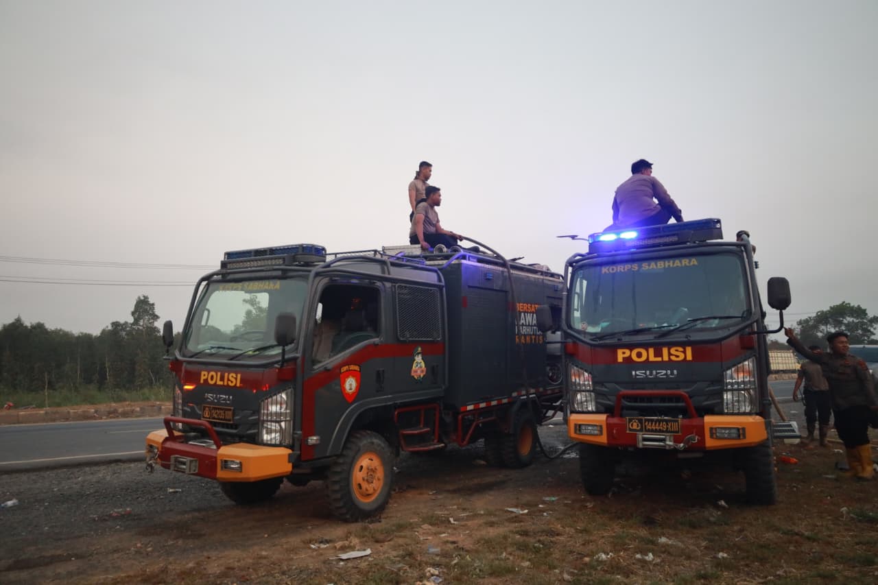 Patroli Diperkuat, Polda Kalsel Pantau Titik Rawan Karhutla di Sejumlah Wilayah