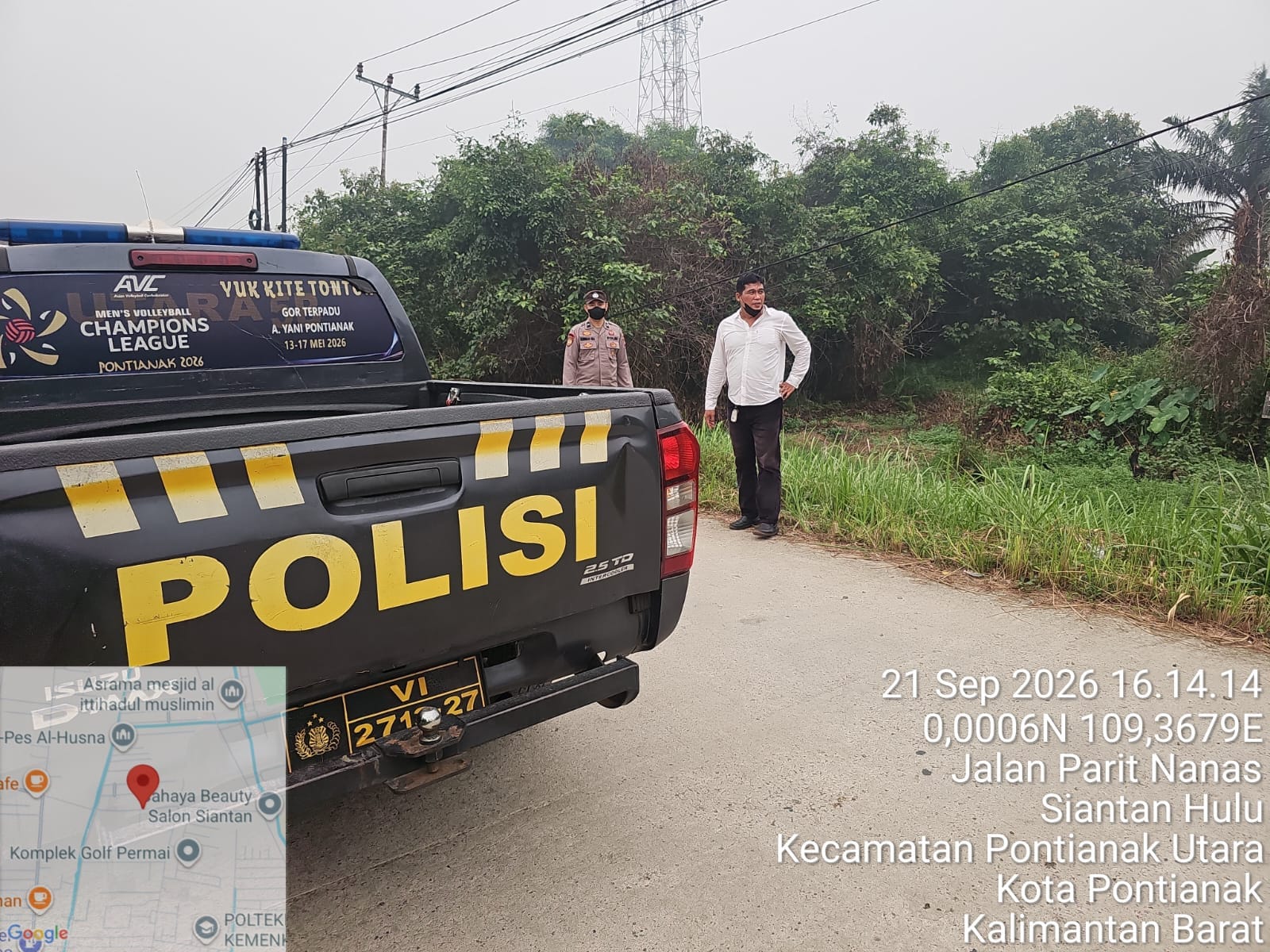 Polresta Pontianak Gencarkan Patroli dan Himbauan Cegah Karhutla