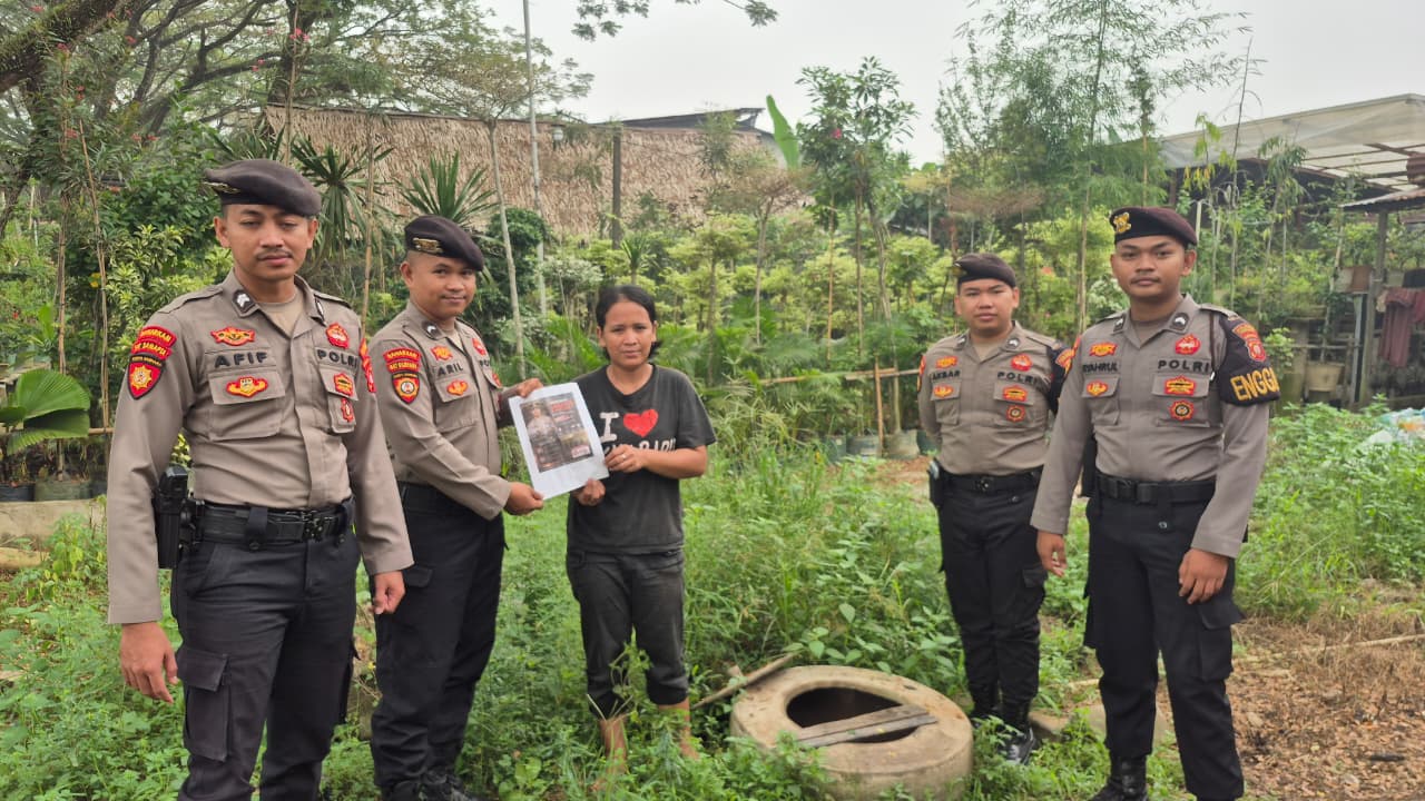 Cegah Karhutla, Sat Samapta Polresta Pontianak Patroli dan Edukasi Warga di Purnama 2
