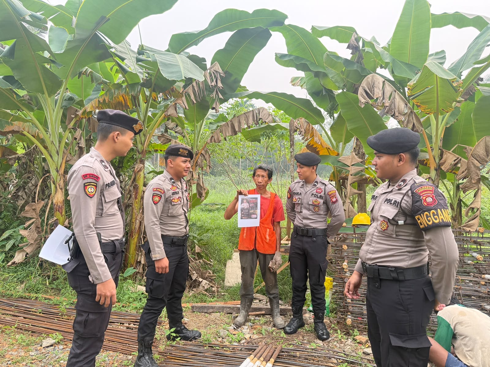 Cegah Karhutla, Sat Samapta Polresta Pontianak Gencarkan Patroli dan Imbau Warga Tak Bakar Lahan