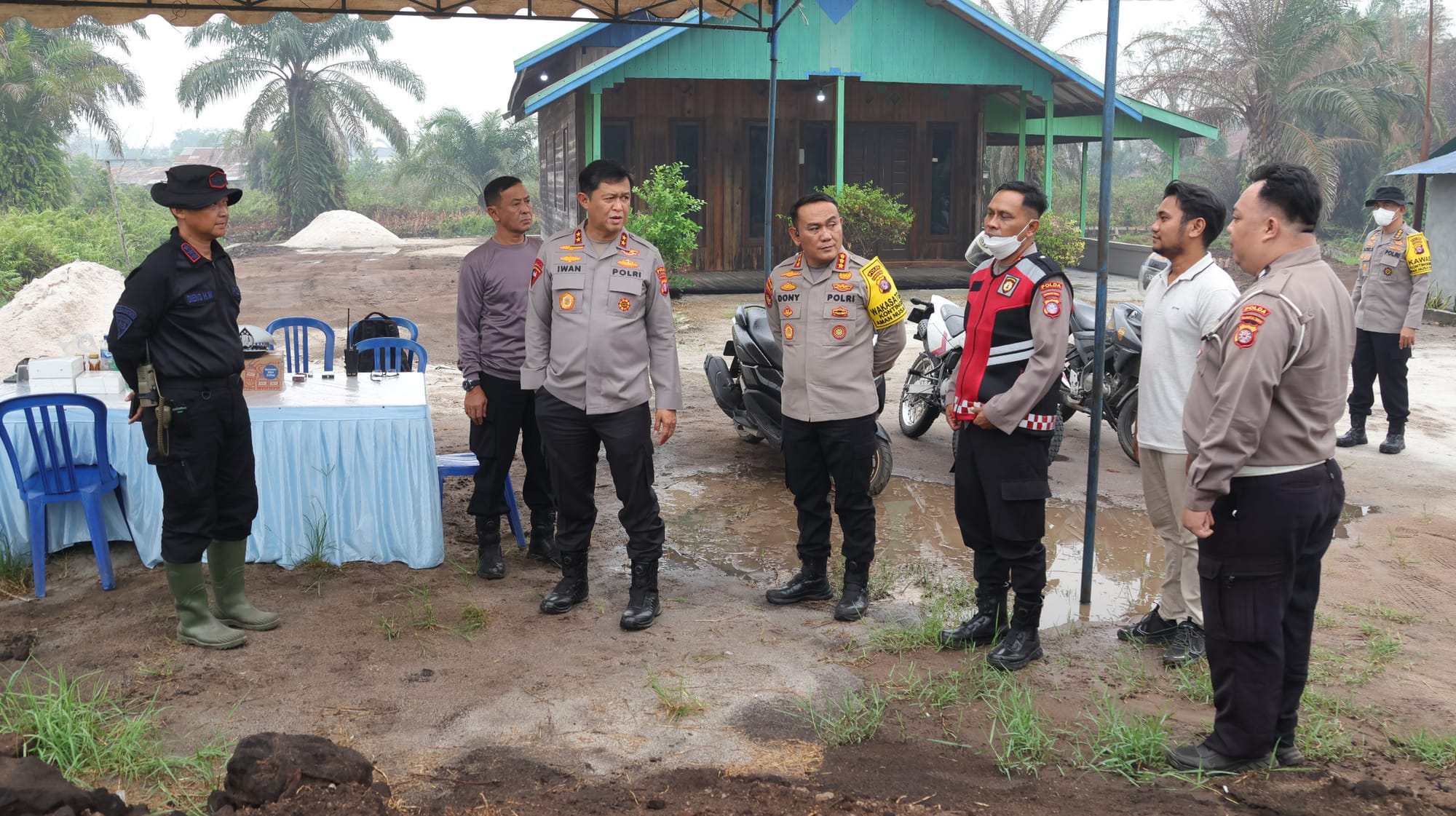 Fokus Penegakan Hukum Karhutla, Kapolda Kalteng Siagakan Pos Pam di Lahan Rawan Karhutla