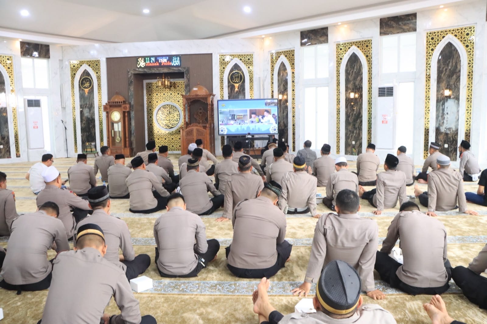 Polresta Pontianak Ikuti Ngaji Kebangsaan Virtual
