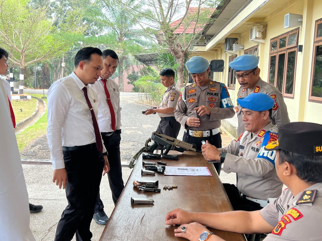Perkuat Disiplin dan Profesionalisme Personel, Bidpropam Polda Jambi Gelar Gaktiblin di Polres Muaro JambI