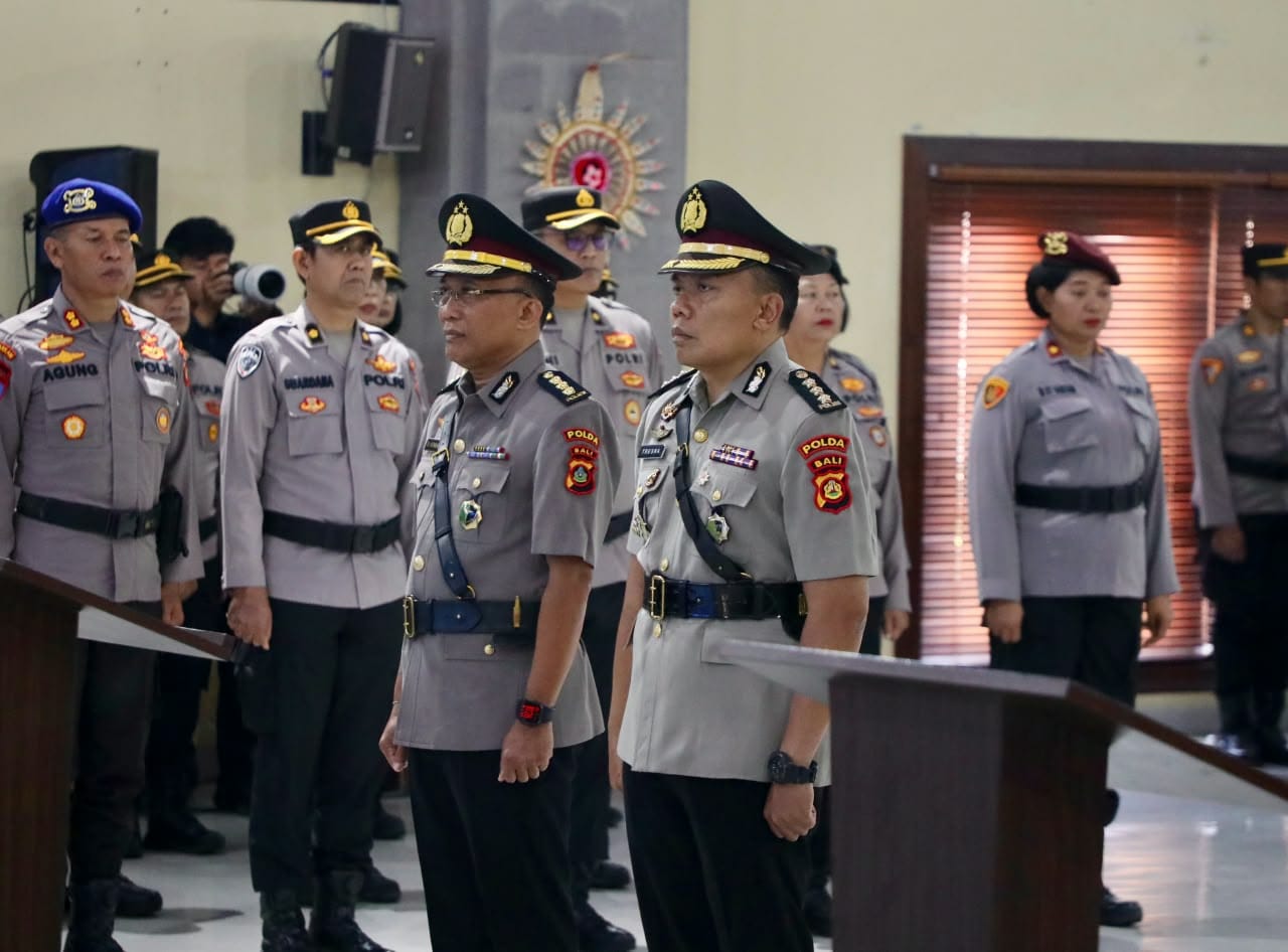 SERTIJAB KABIDDOKKES POLDA BALI, KOMBESPOL KOMANG TRESNA RESMI GANTIKAN KOMBESPOL KOMANG NURADA