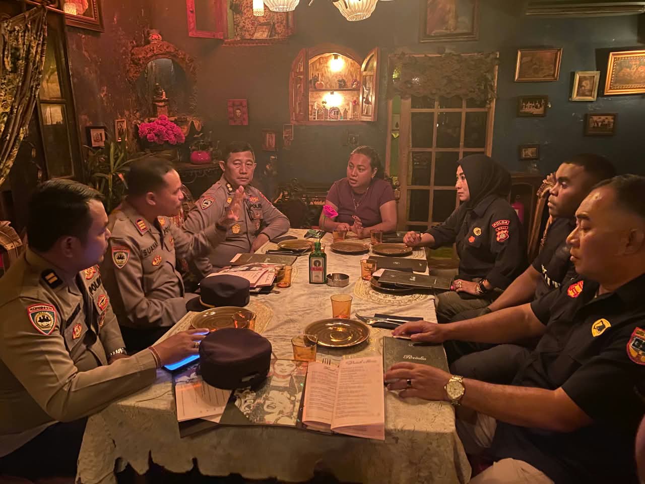 SINERGI JAGA KAMTIBMAS, BALI TETAP AMAN DAN KONDUSI