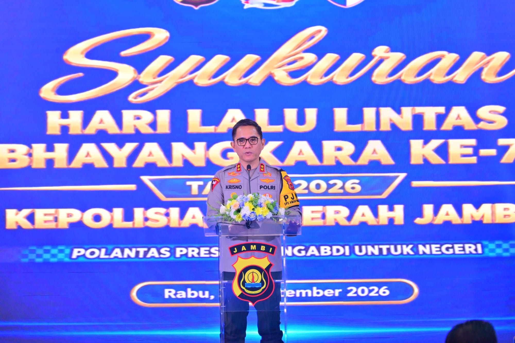 Hari Lalu Lintas Bhayangkara ke-71, Polda Jambi Dorong Transformasi Pelayanan Digital yang Akuntabel dan Humanis