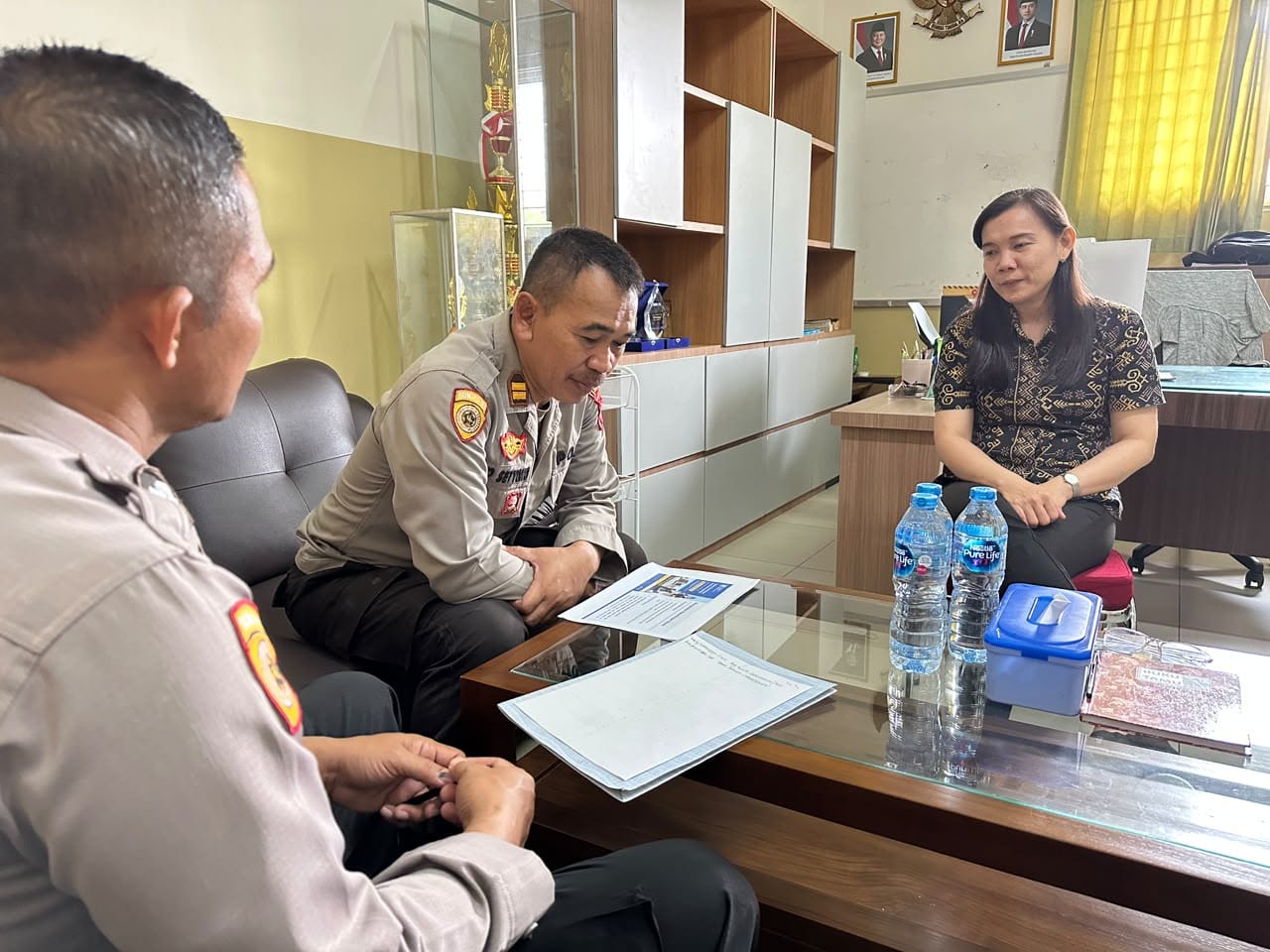 Polresta Pontianak Kenalkan SPMB SMA KTB ke Pelajar