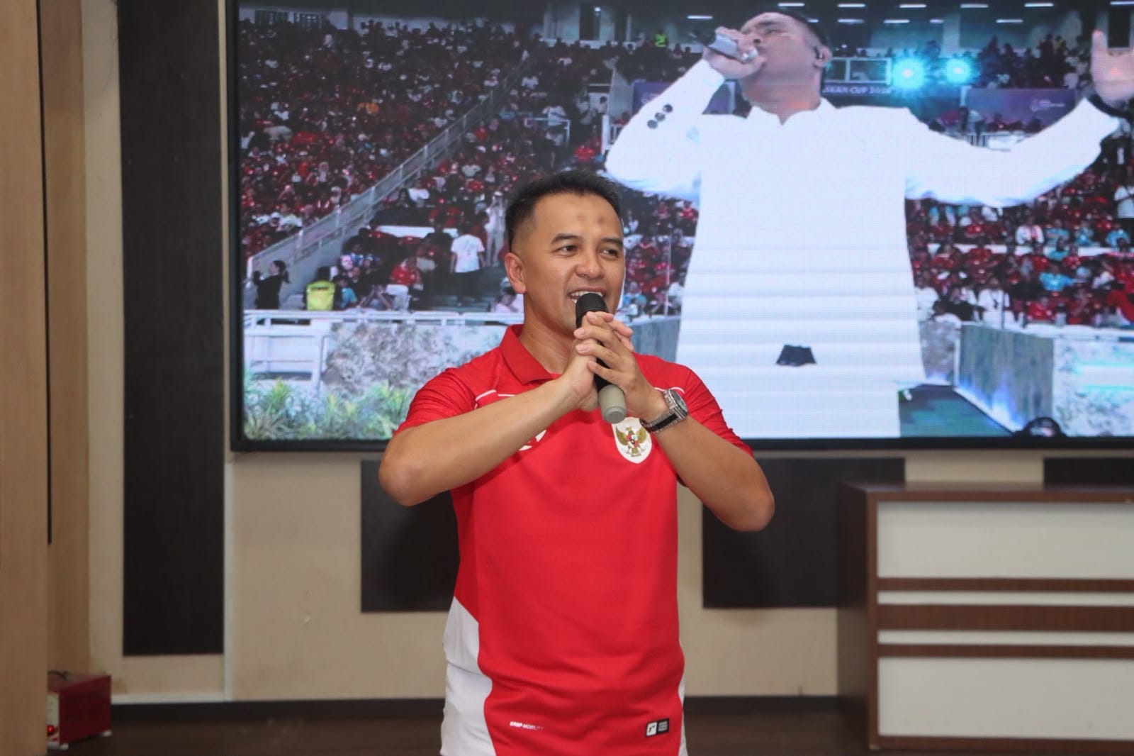 Jalin Silaturahmi Kamtibmas, Polresta Pontianak Gelar Nobar Final FIFA ASEAN Cup 2026
