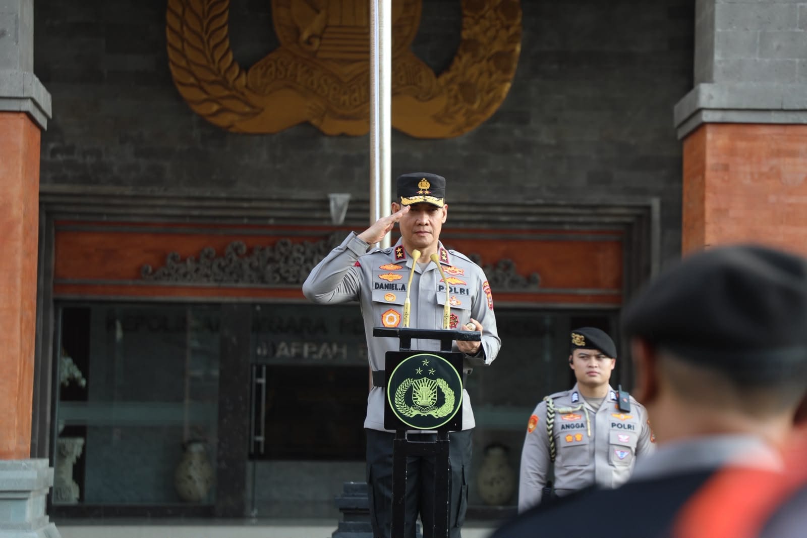 Polda Bali Sambut Kepulangan Personel BKO dan Lepas Pasukan Pengamanan MotoGP Mandalika 2026