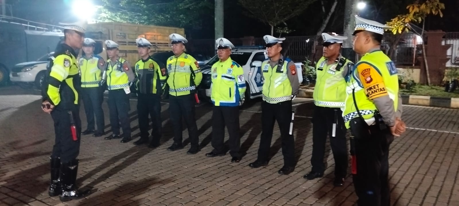 Cegah Balap Liar, Satlantas Polresta Pontianak Sikat 3 Motor Berknalpot Brong saat Patroli Malam
