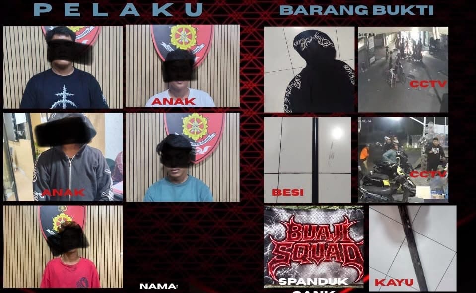 Ungkap Kasus Pengeroyokan Viral di Medsos Polda Bali Amankan 5 Pelaku