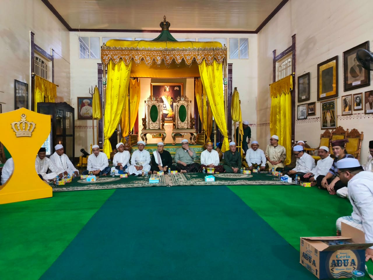 Kapolsek Pontianak Timur Hadiri Maulid Nabi di Keraton Kadriyah, Perkuat Silaturahmi dan Kamtibmas