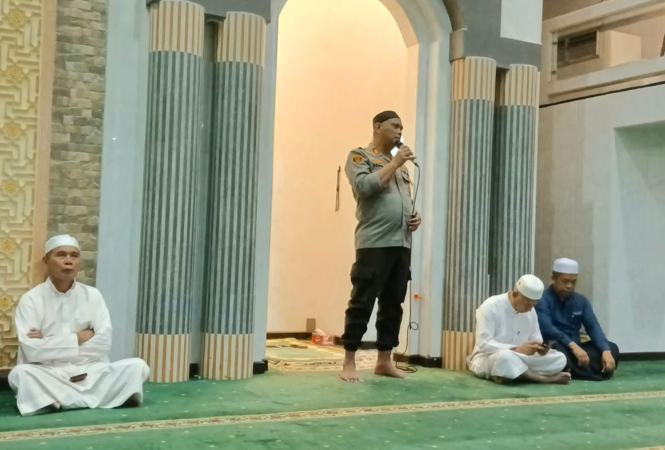 Subuh Keliling, Kapolsek Pontianak Kota Ajak Orang Tua Awasi Pergaulan Anak