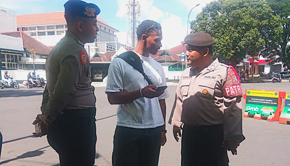 Sabhara Polresta Malang Kota Tingkatkan Pengamanan Keramaian dan Objek Wisata Selama Nataru