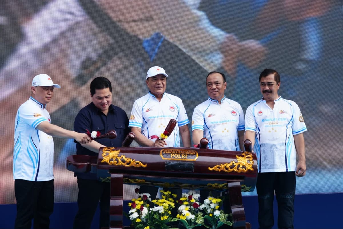 Erick Thohir Dukung Pekan Olahraga Polri 2026 sebagai Penguat Budaya Sportif Nasional