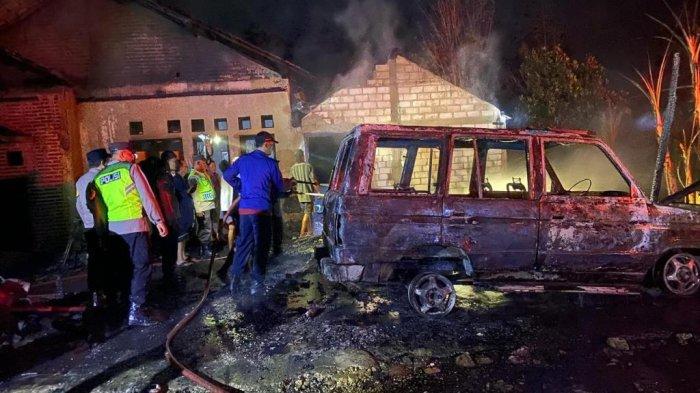 Tragis, Api Tambal Ban Lalap Rumah dan Mobil di Tambakromo Pati